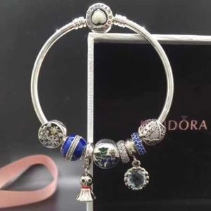 Pandora Blue Christmas Collection 8 Charms